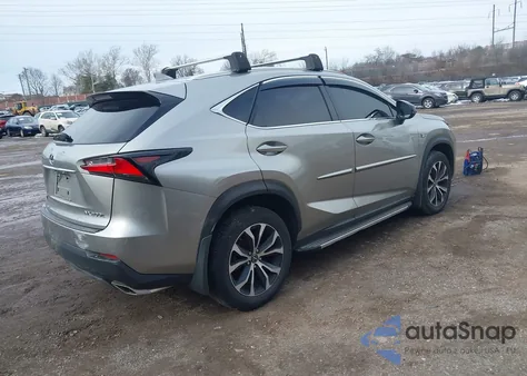 2015 Lexus Nx 200T F Sport z USA, uszkodzony, nr VIN JTJBARBZ5F2012161